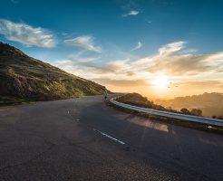 山岳道路